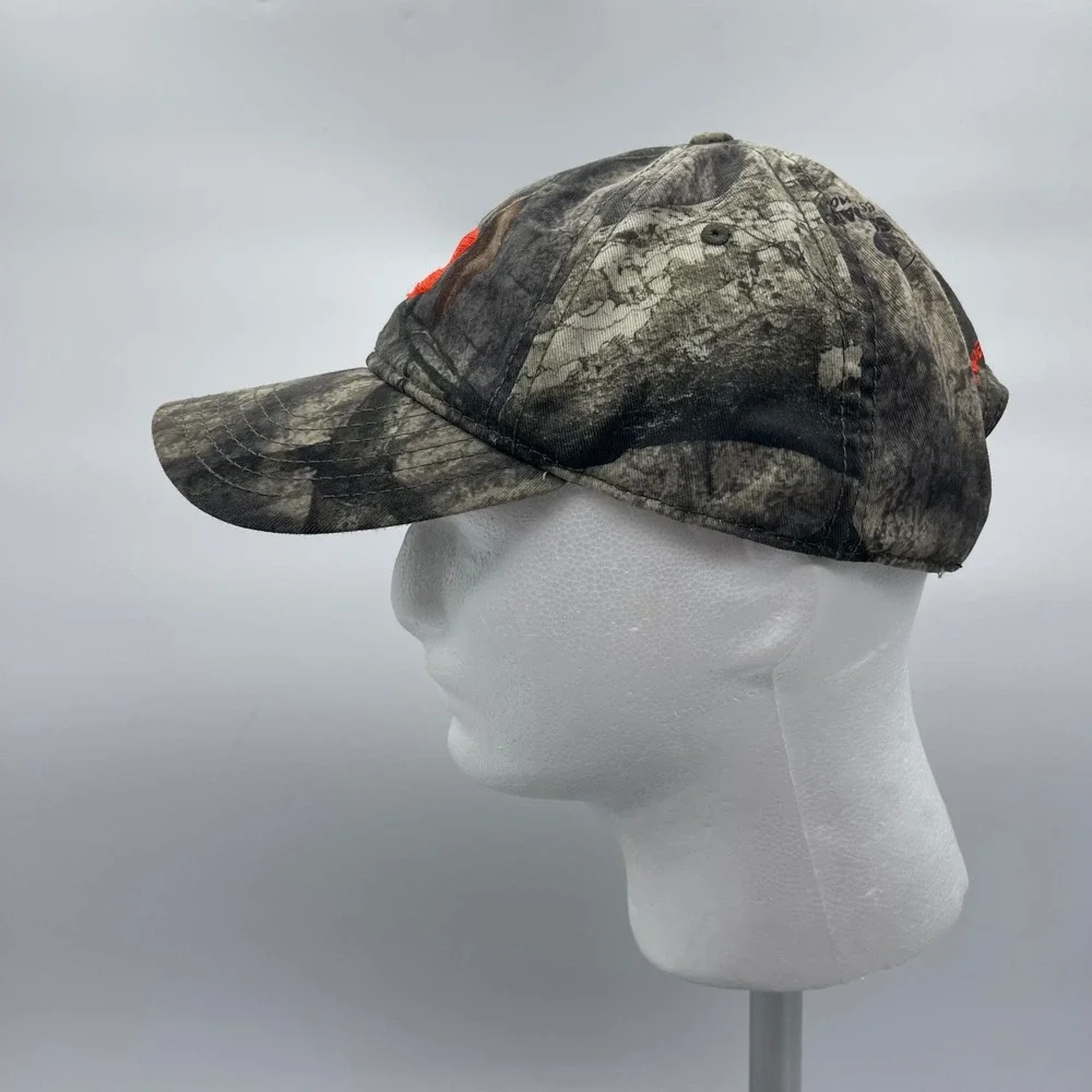 Under Armour 1238885 Mens OSFA Camo Orange Snapback Hunting Hat Camouflage Cap